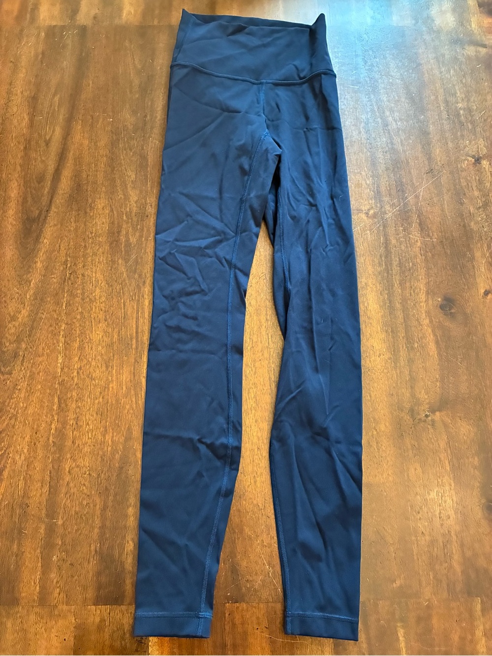 Lululemon Wunder Under Leggings 2 True Navy Blue Full-On Luxtreme 28" Inseam